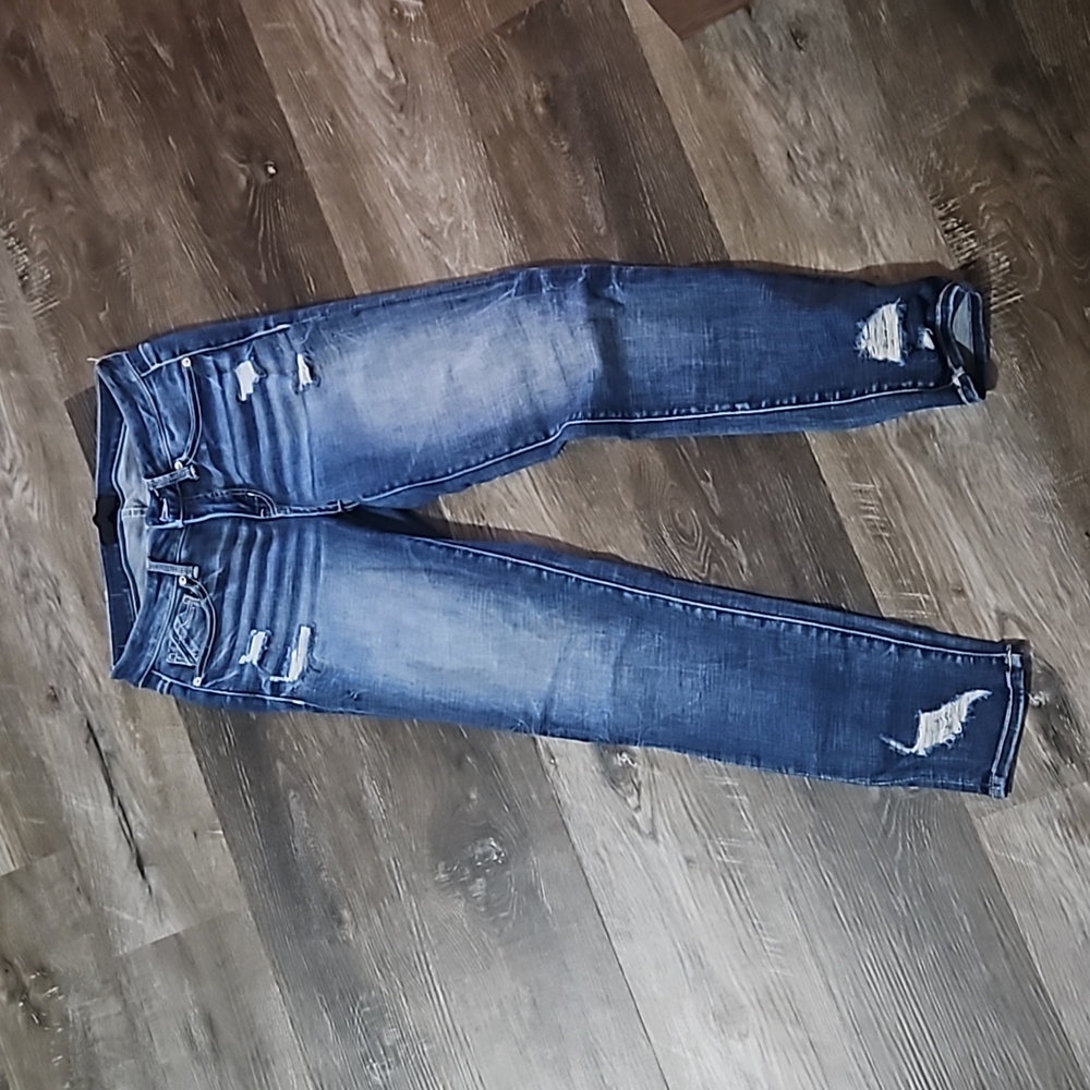 Womens Buckle Black blue jeans